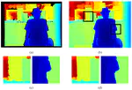 Superpixel-based color-depth restoration and dynamic environment modeling for Kinect-assisted image-based rendering systems